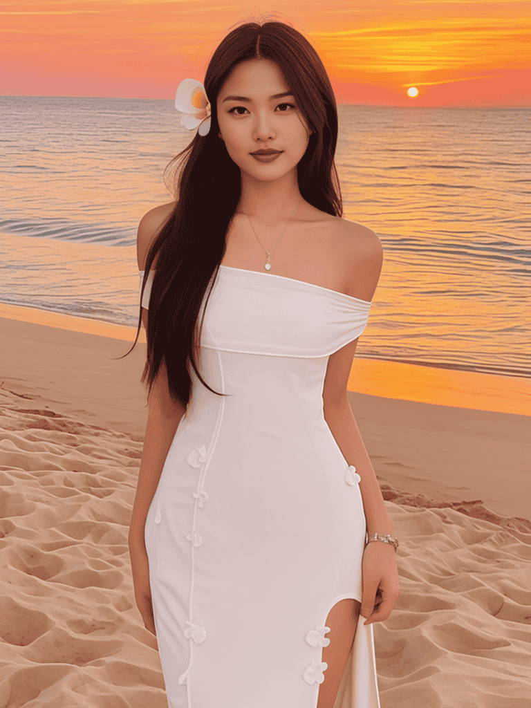 AI Portrait Style Serene