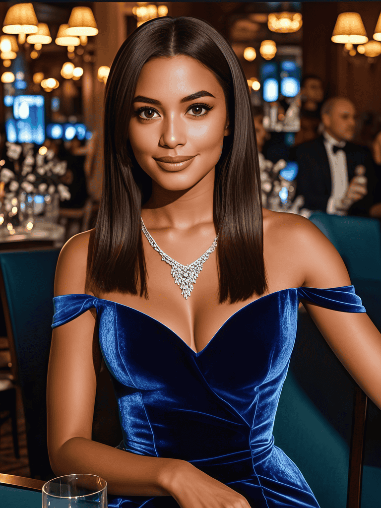 AI Portrait Style Luxurious