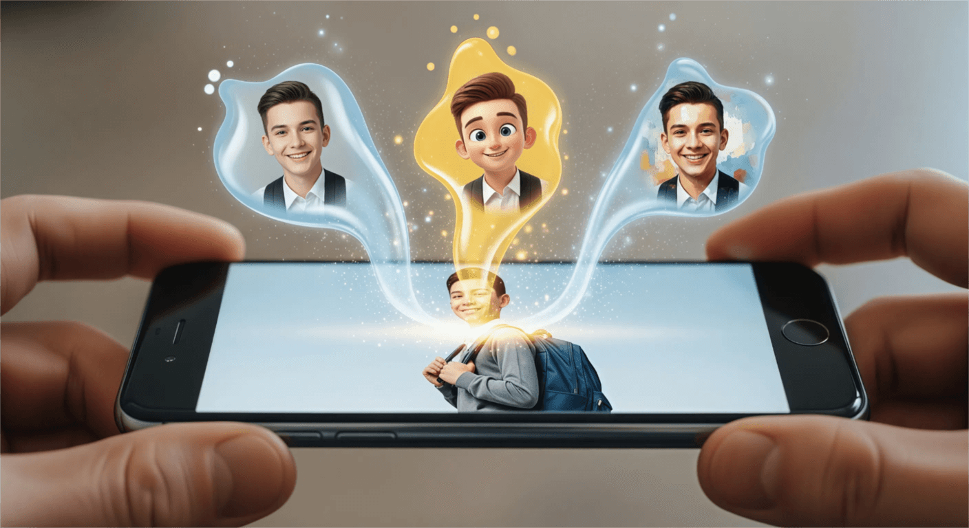 Demo de Aprimoramento de Foto de Perfil com IA