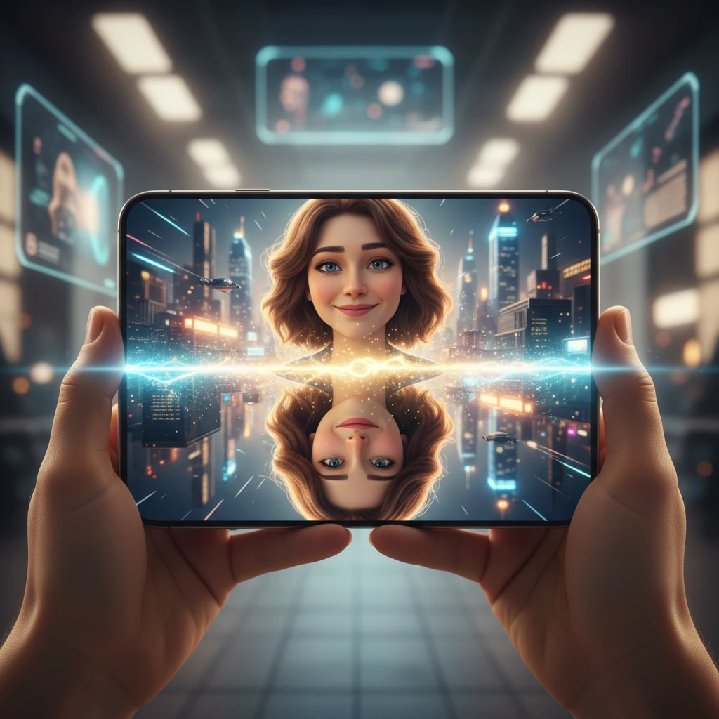 Evoke's AI animates a static photo into a living video.